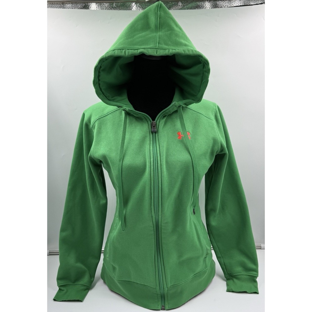 under armor zip up Semi-fitted hoodie Jacket Sm/p